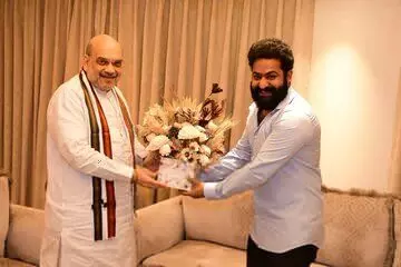 amit shah meet with actor junior ntr bjp new strategy against kcr before telangana assembly elections