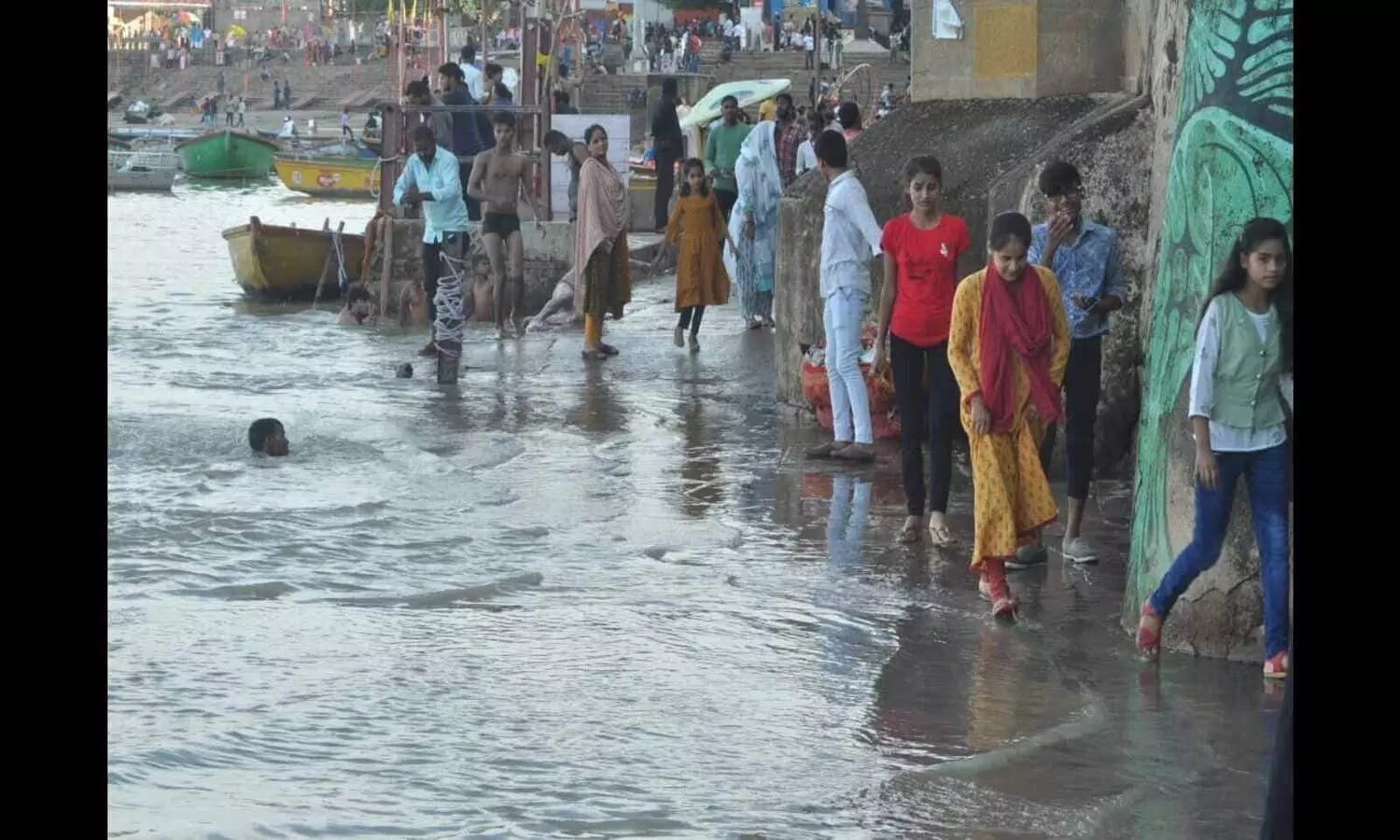 Flood In Varanasi