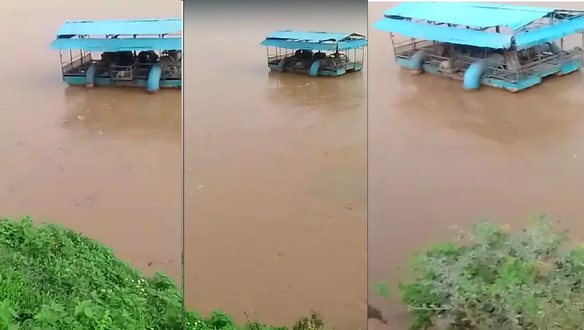 Flood in up yamuna
