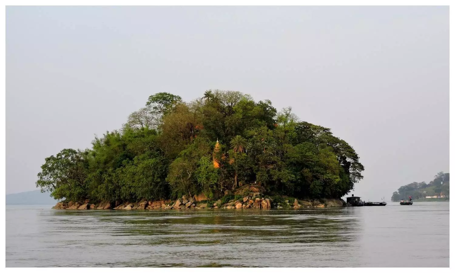 Umananda River Island in Assam
