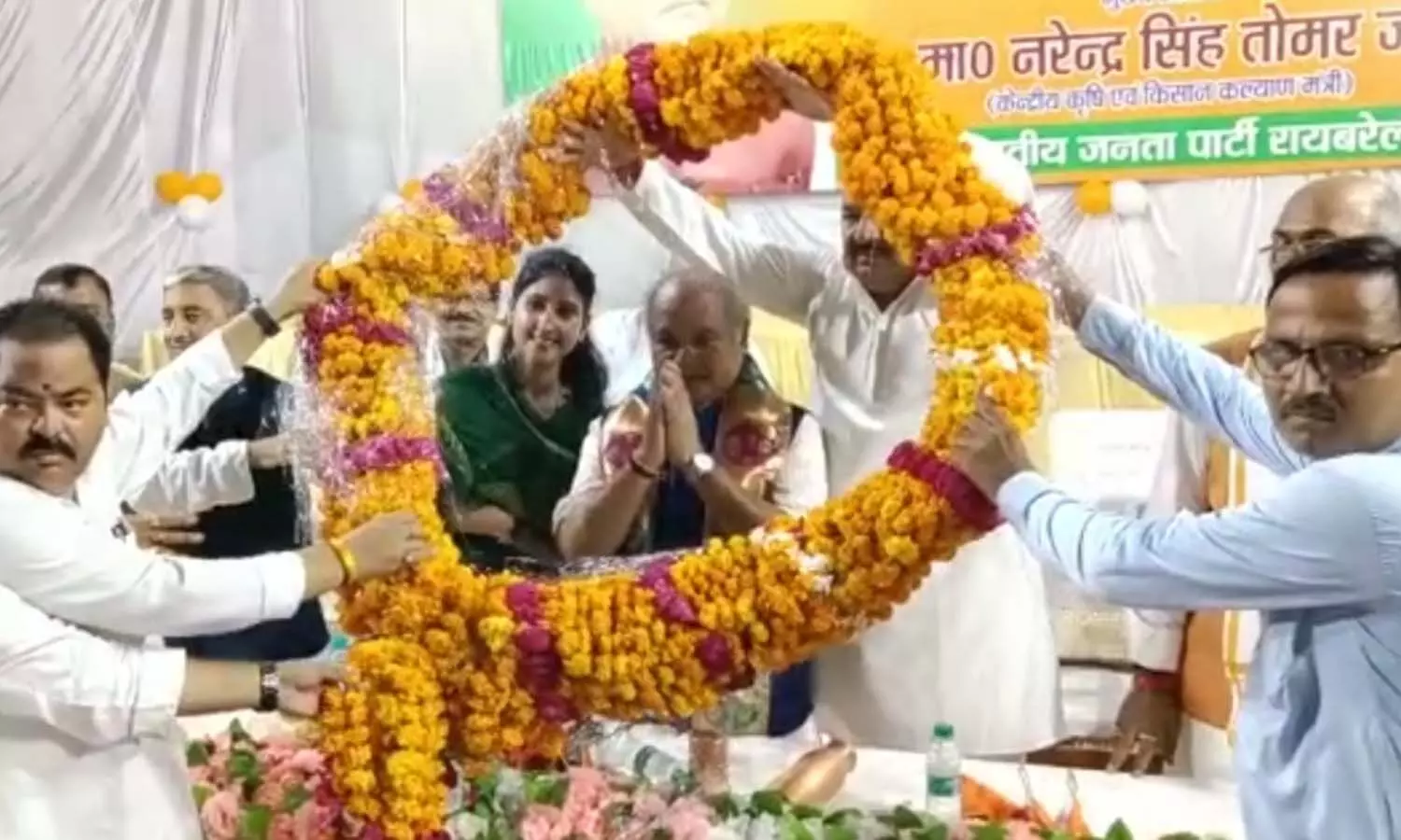 Narendra Singh Tomar reached Sonia Gandhis parliamentary constituency Rae Bareli, BJP started preparations for 2024