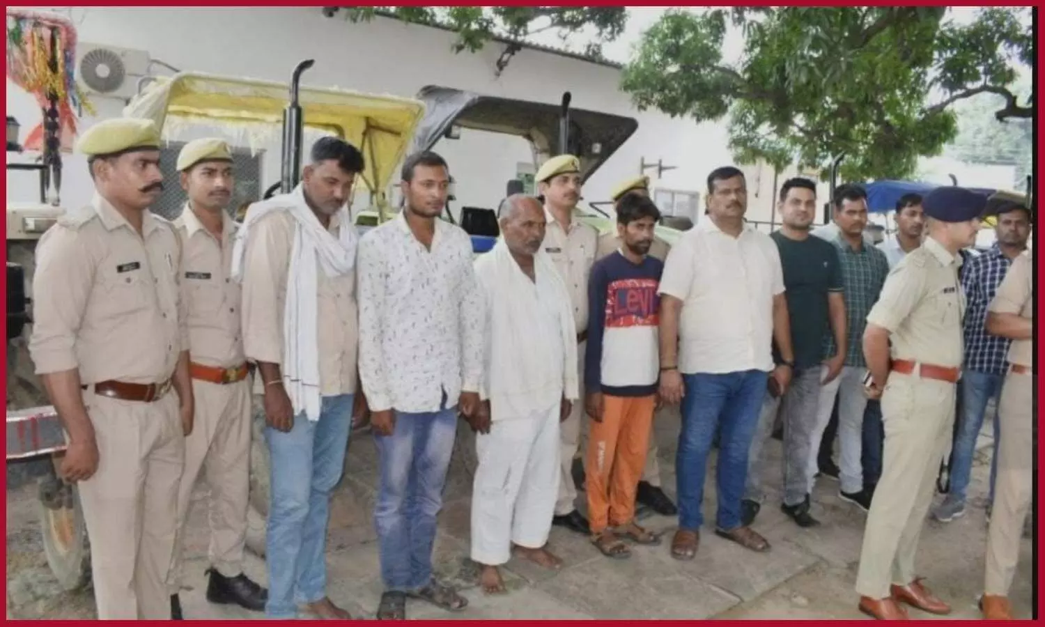 Tractor robbers caught in Ghazipur Police