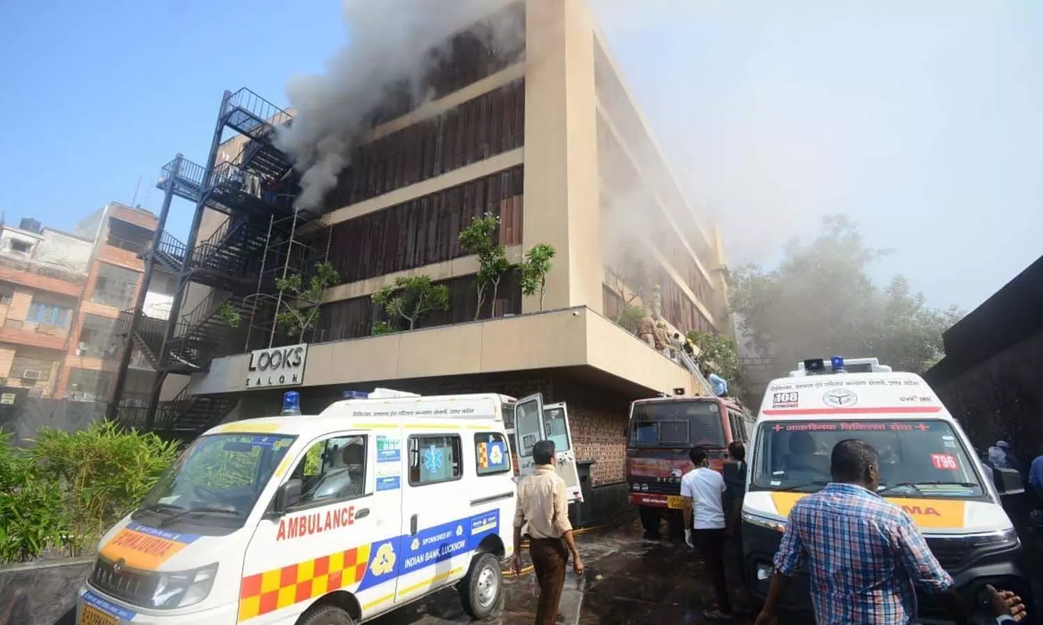 levana hotel fire case investigation report submit to up government in lucknow