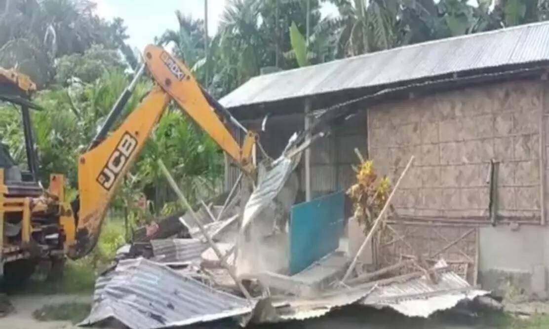 Madrasa demolished in Assam
