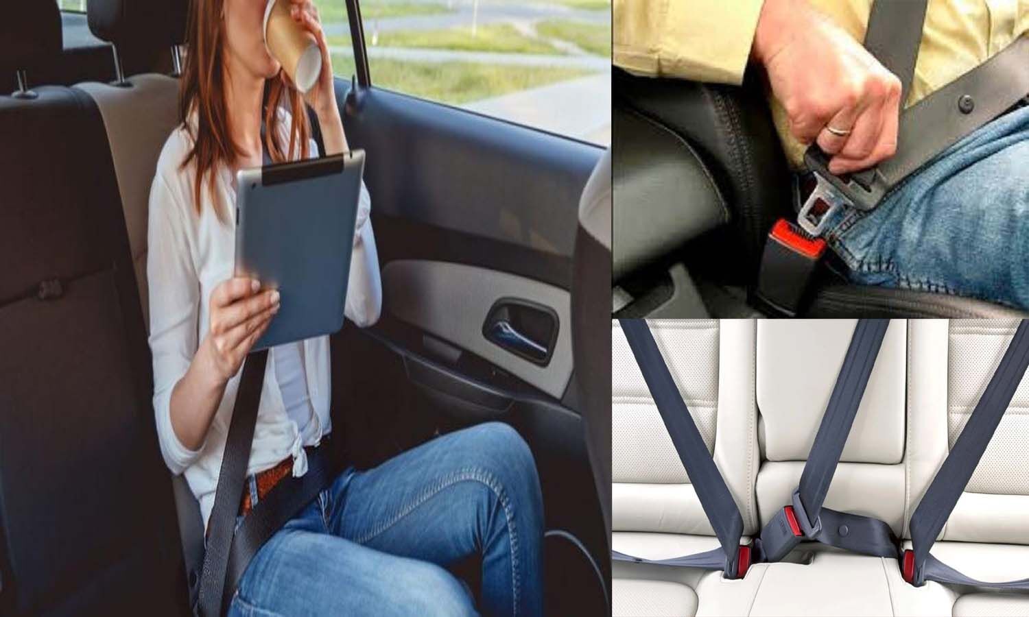Seat Belt Mandatory: It is mandatory to wear a seat belt while sitting in the back of the car, otherwise a fine of Rs 1,000