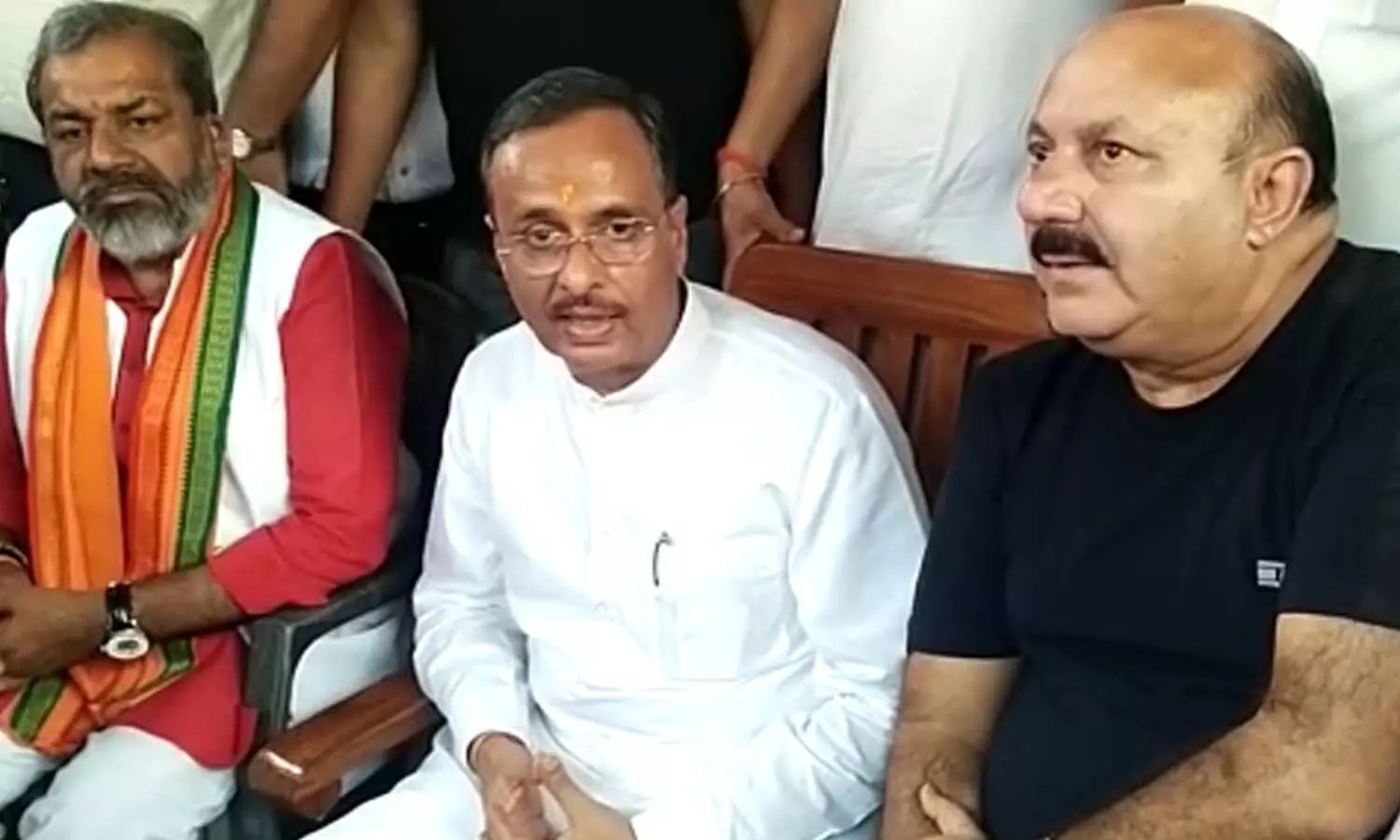 Former Deputy CM Dinesh Sharma reached the death of MLA Arvind Giri, died due to hard attack