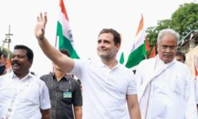 Bharat Jodo Yatra: Rahul started Bharat Jodo Yatra from Agasteeswaram, accusing BJP of dividing the country