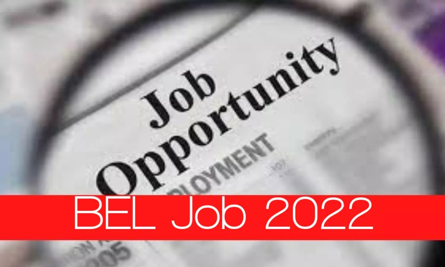 BEL Recruitment 2022