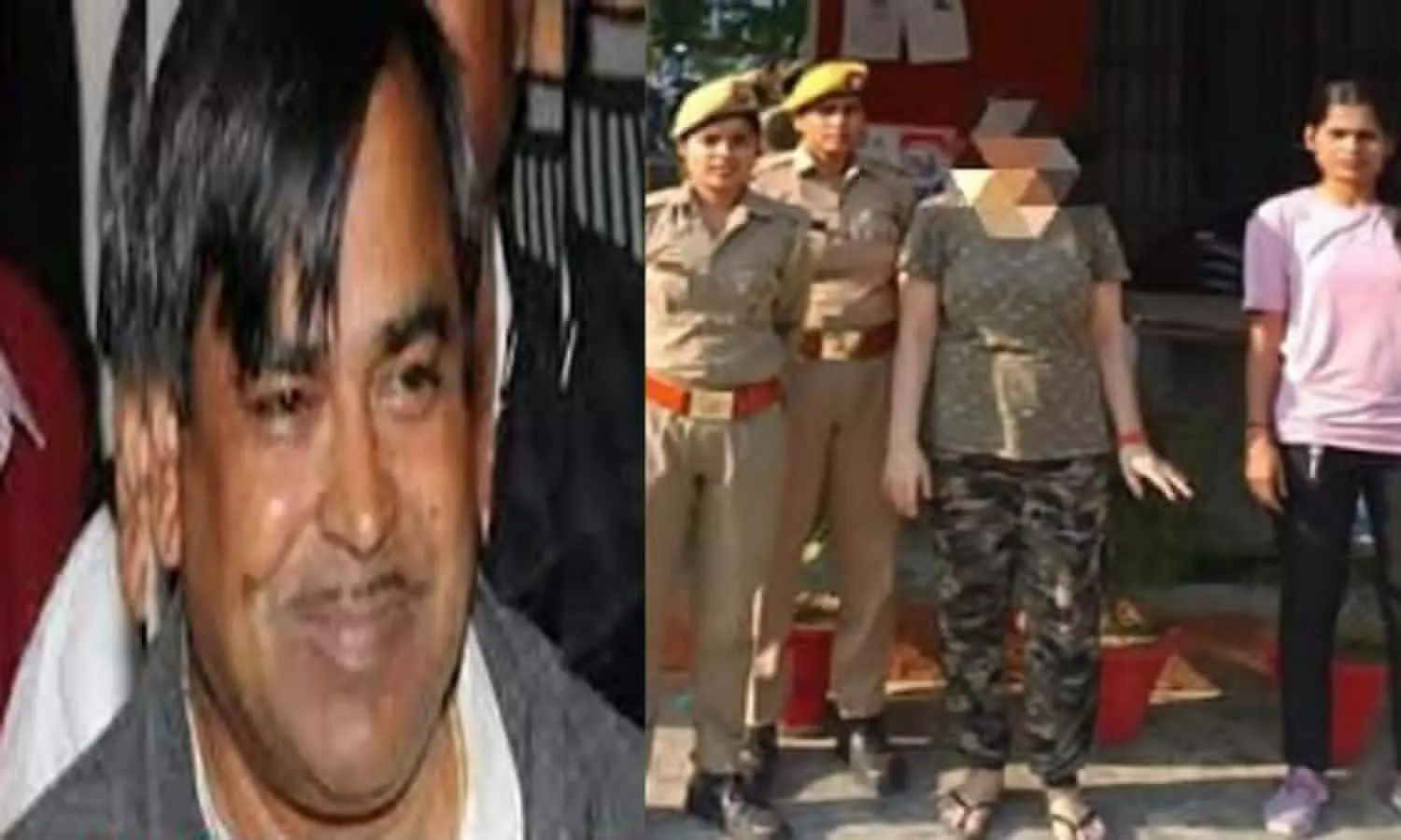 Savita Pathak, who accused Gayatri Prajapati, who was a minister in the SP government, of rape, arrested