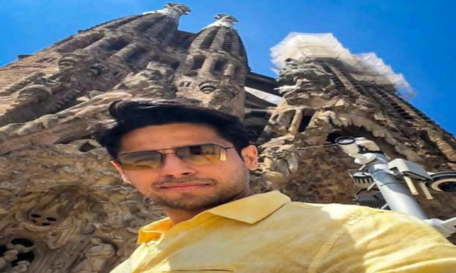 Sidharth Malhotra arrives in Kullu to shoot his film Yoddha, shares pictures