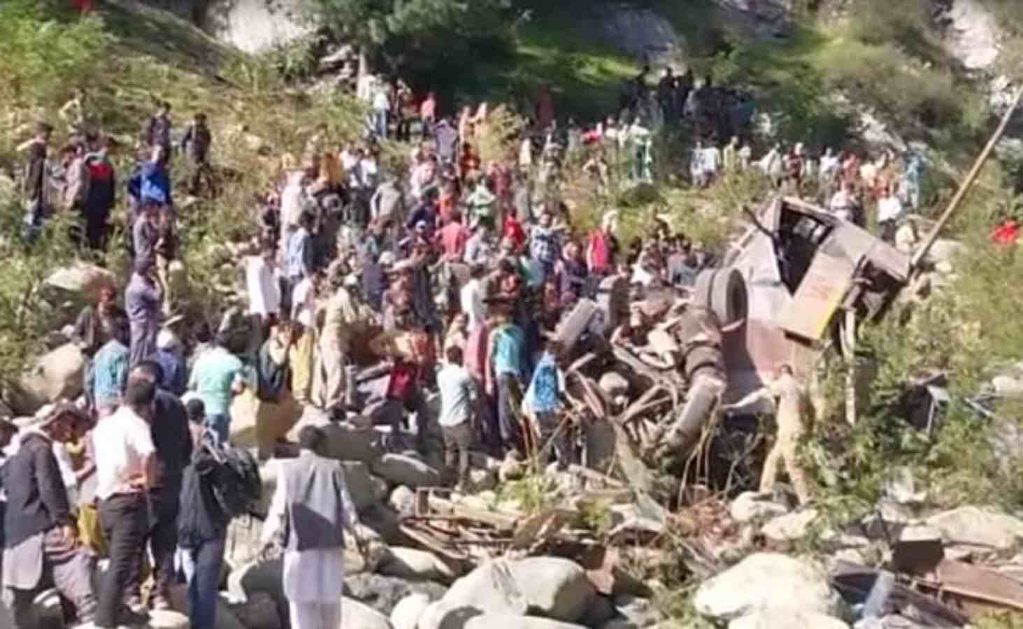 Jammu: Major accident in Poonch, 12 killed in bus ditch, President Murmu-PM Modi expressed grief