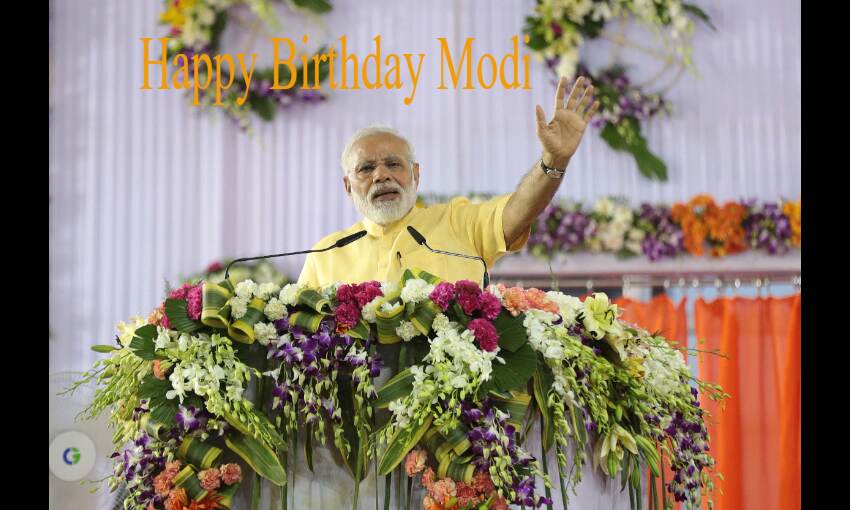 PM Modi Wishes Messages: Happy Birthday to PM Modi on Newstrack Facebook page