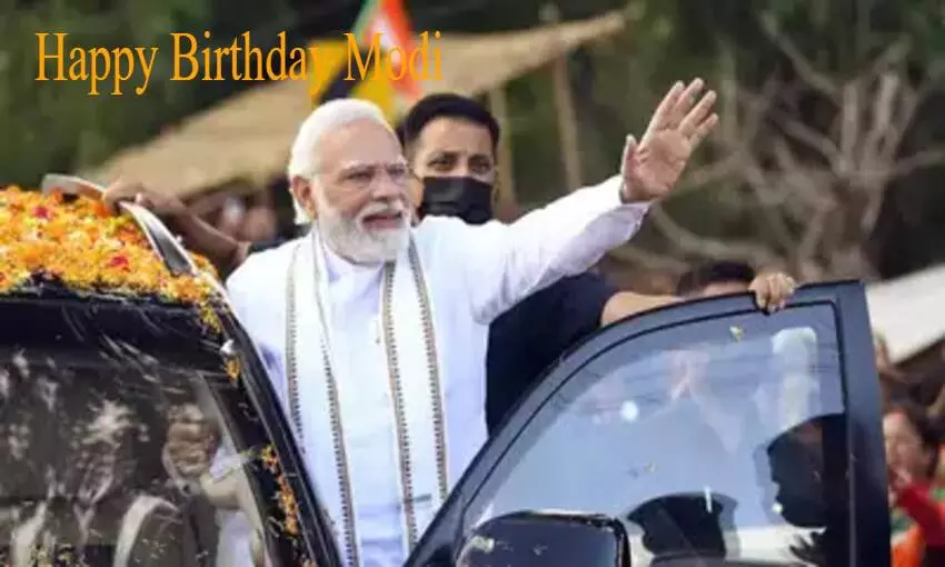 Happy Birthday PM Modi (image social media)