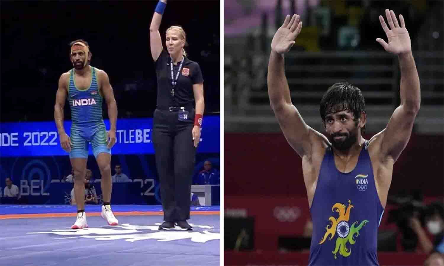 World Wrestling Championships 2022 Indias Bajrang Punia wins bronze