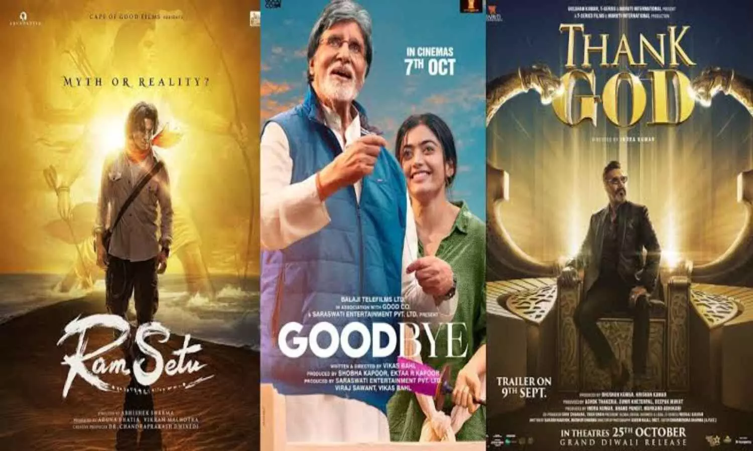 Bollywood Movies October 2022: अक्टूबर में रिलीज होने वाली फिल्में, कुछ रुलाएँगी-हंसाएँगी और कुछ आपको डराएगी