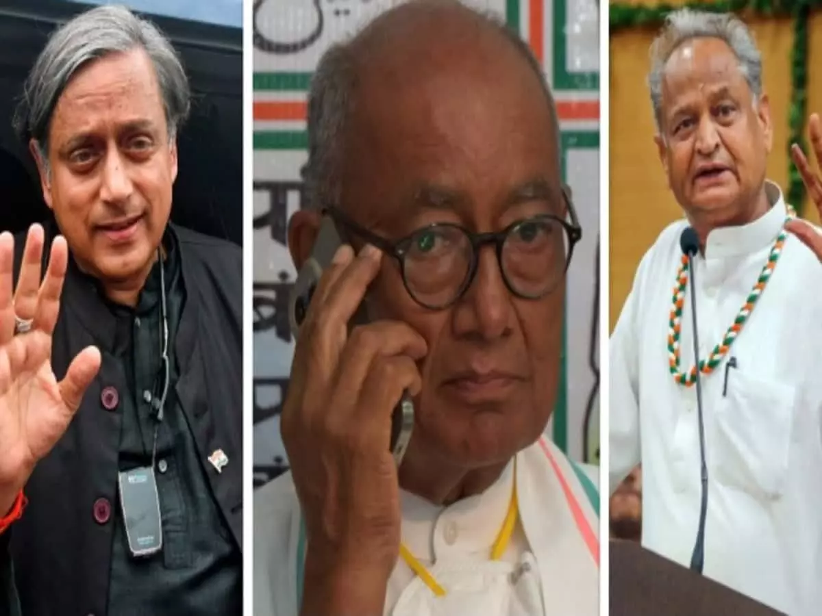 Congress president election New twist in election Digvijay Singh ready contest