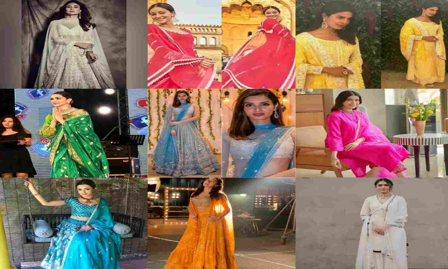 Navratri 2022: These 9 colors are special in Navratri, take fashion inspiration of 9 colors from these celebs