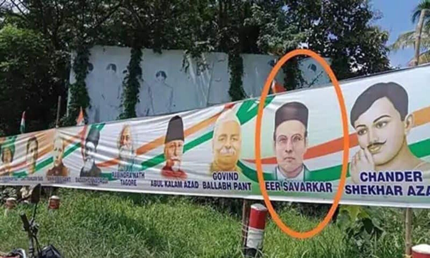 Bharat Jodo Yatra: Congressmen put up posters of Savarkar to welcome Rahul, if realized the mistake ..
