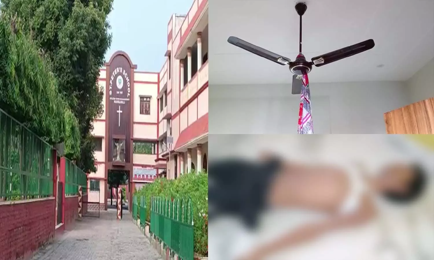 Student committed suicide by hanging, innocent took this step due to something in school