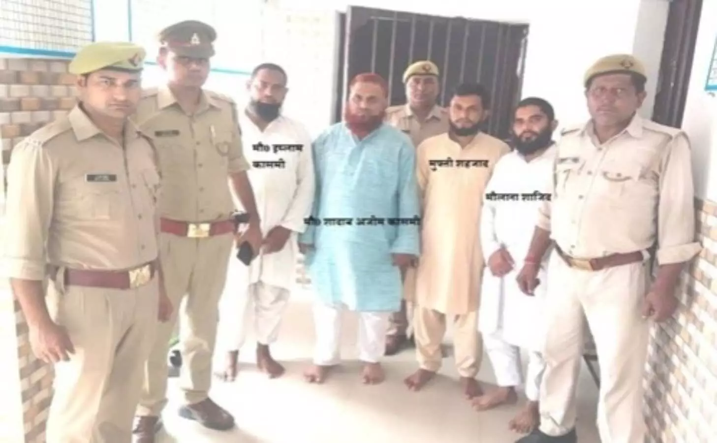 ats and meerut police arrested four members of pfi literature related to ghazwa e hind recovered