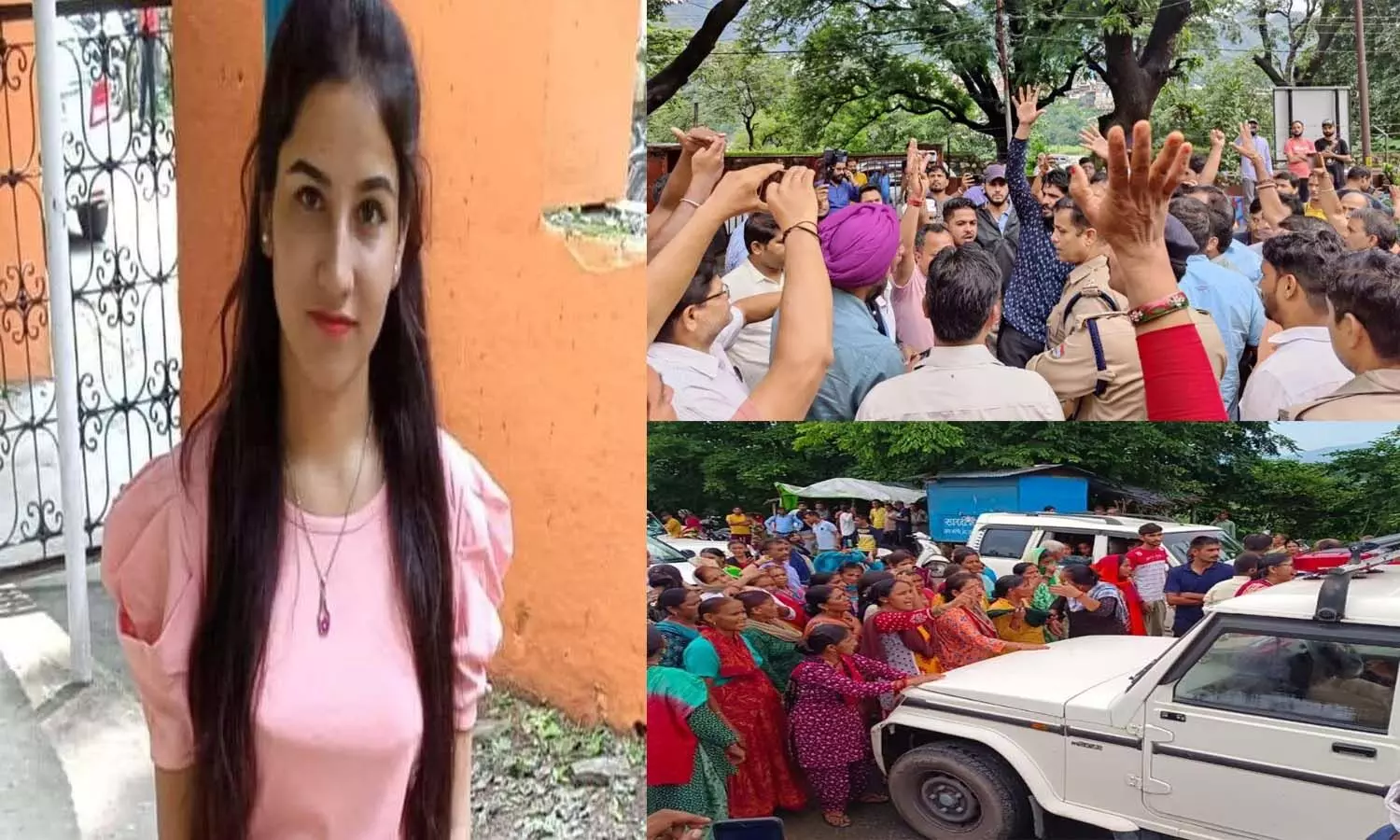 Uttarakhand smoldering over Ankitas death, massive protests taking place
