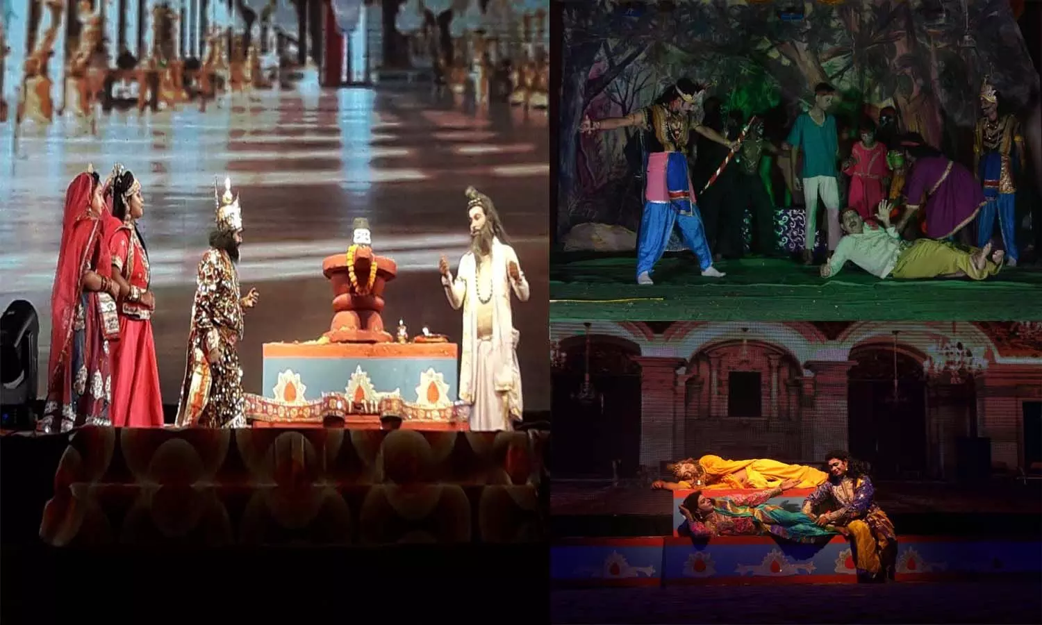 Ram Leela Lucknow: सीता स्वयंवर, राम जानकी विवाह, विदाई लीला ने किया दर्शकों को भाव विभोर