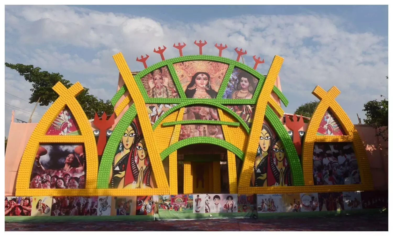 Lucknow Durga Puja
