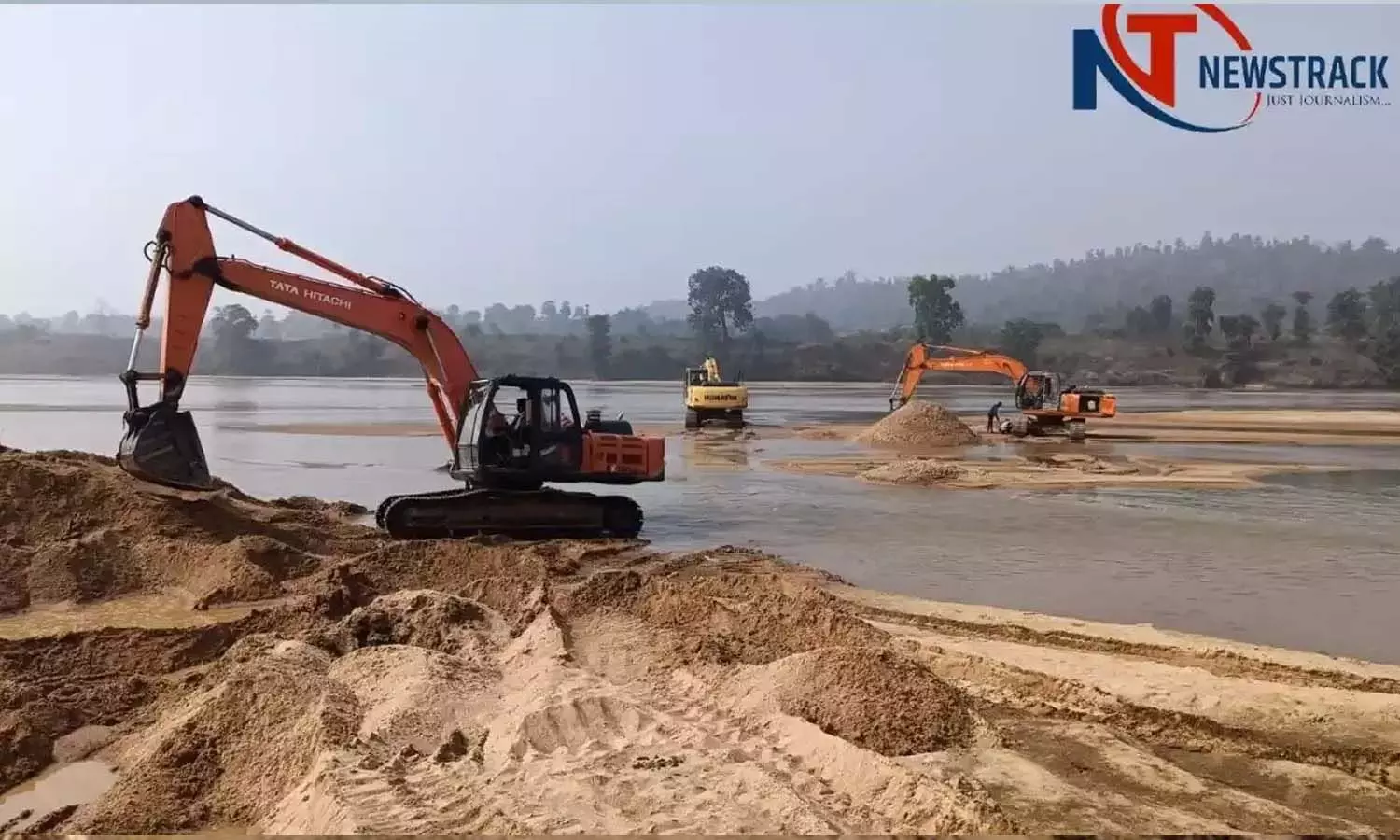 Illegal sand mining in Sonbhadra caused damage to the environment, UPPCB imposed penalty