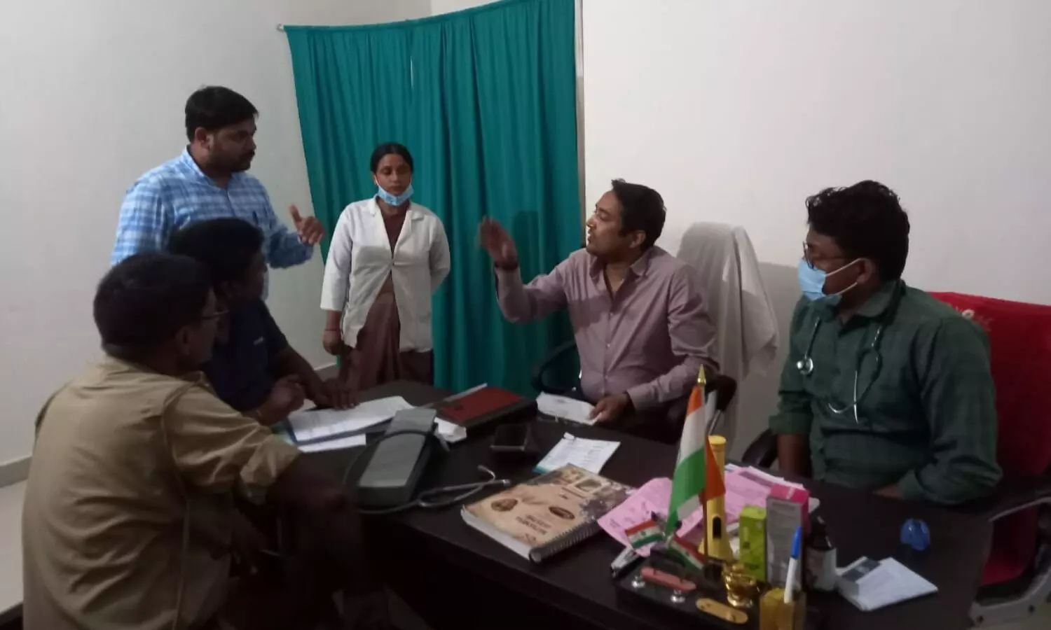 Health Department action hospitals of Sonbhadra
