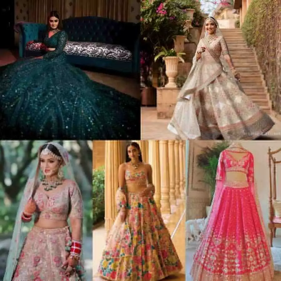 1422436 trendy bridal lehanga collection