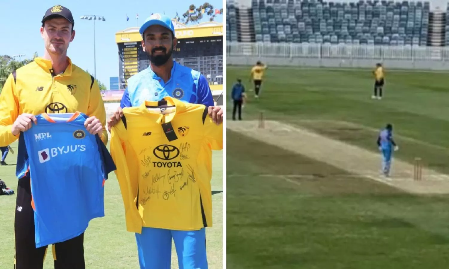 India vs Western Australia Match