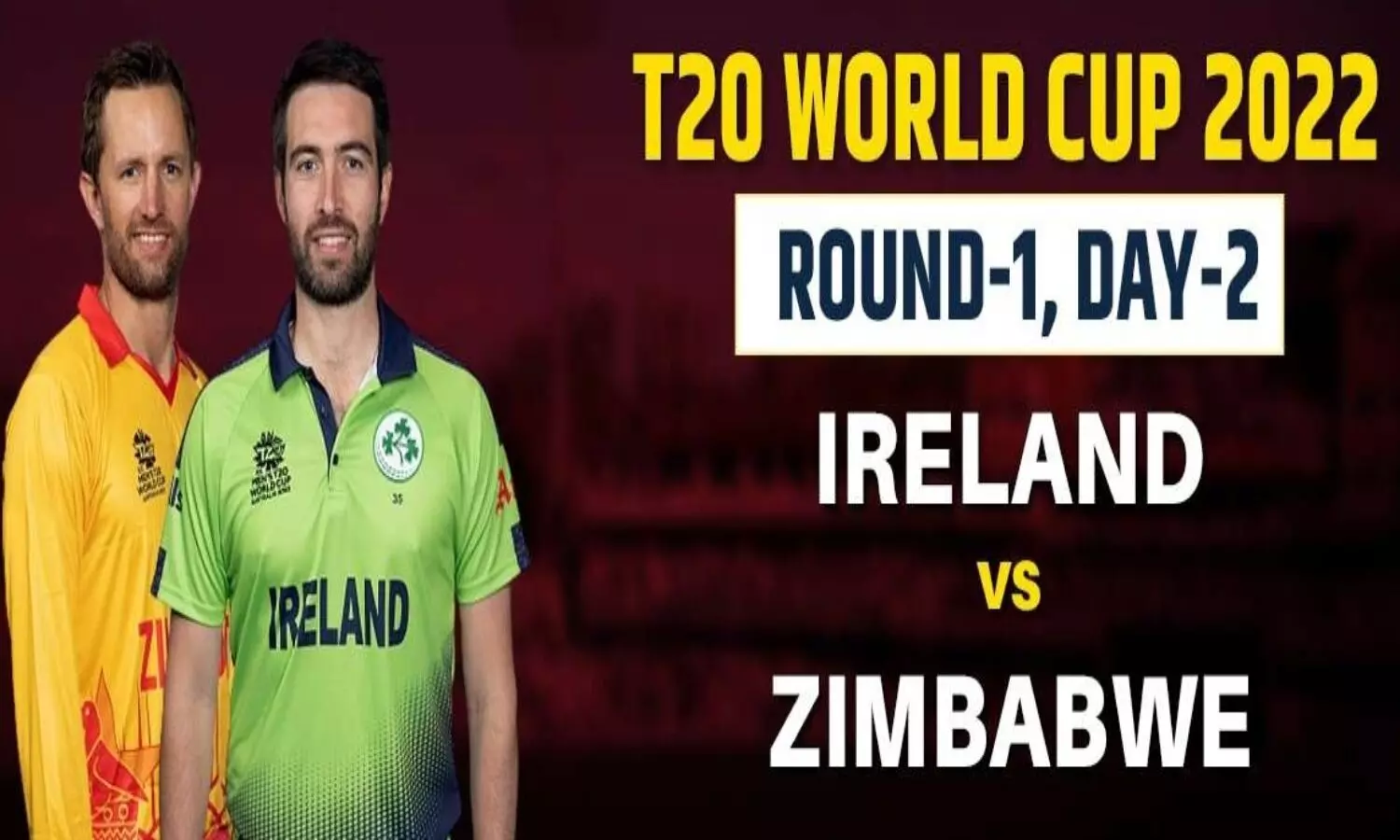 T20 World Cup 2022 Zim vs IRE