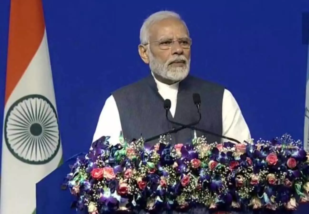 pm narendra modi speech, 90th interpol general assembly, pm modi speech on terrorism,