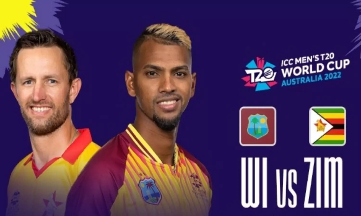 T20 World Cup 2022 WI vs ZIM