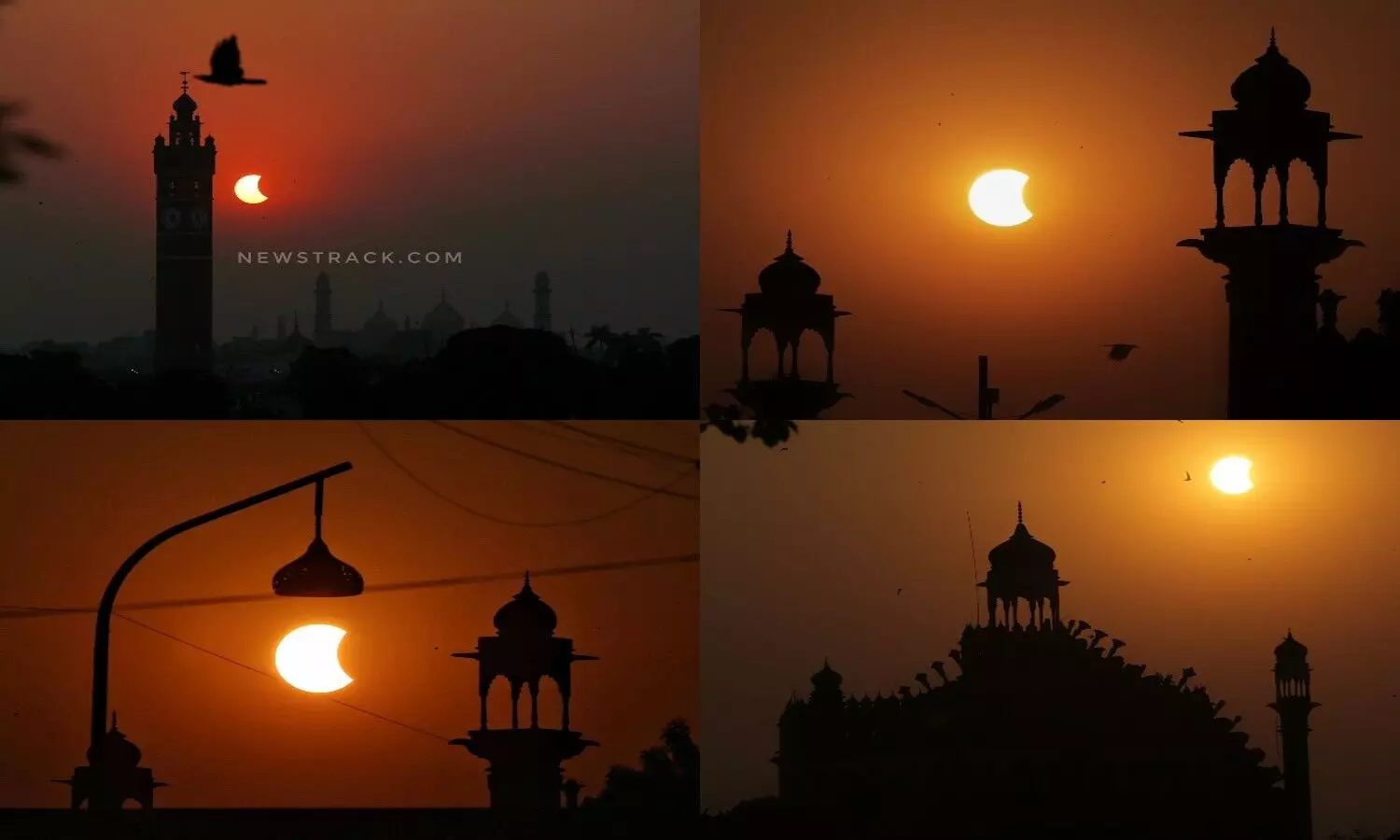 solar eclipse in Lucknow