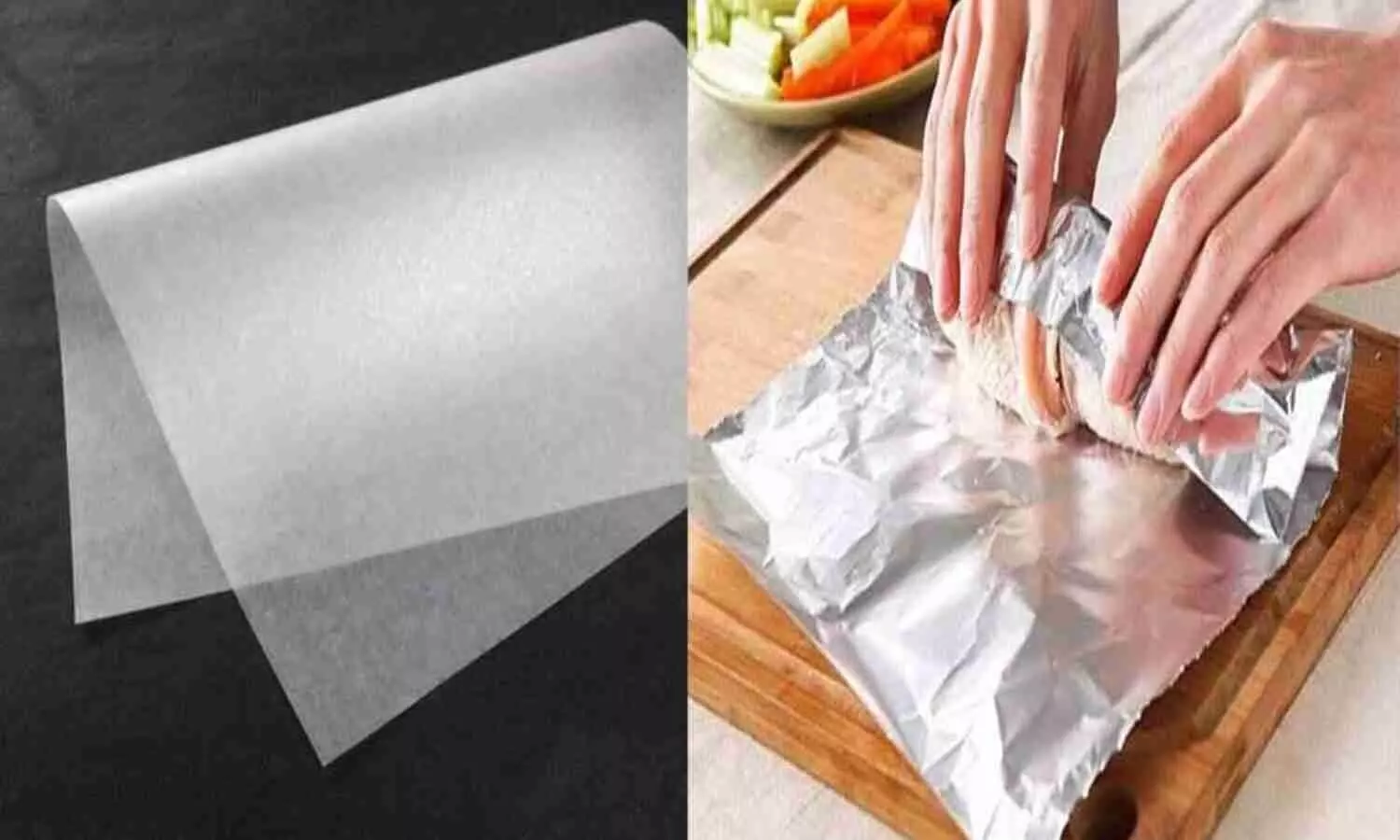 Aluminium Foil or Butter Paper which one is good for Packing food and Health