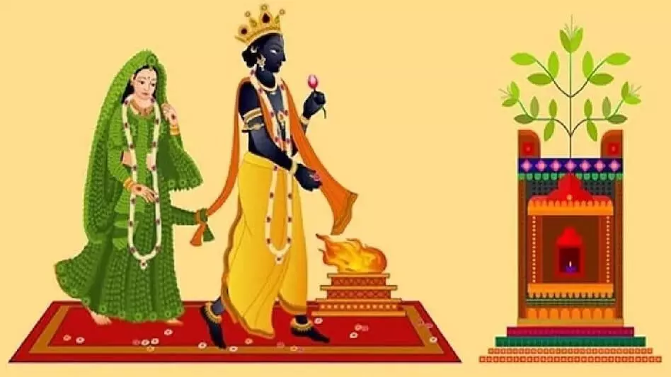 Tulsi Vivah 2022 Date Time: जानें कब है तुलसी विवाह, शुभ मुहूर्त और पूजा विधि