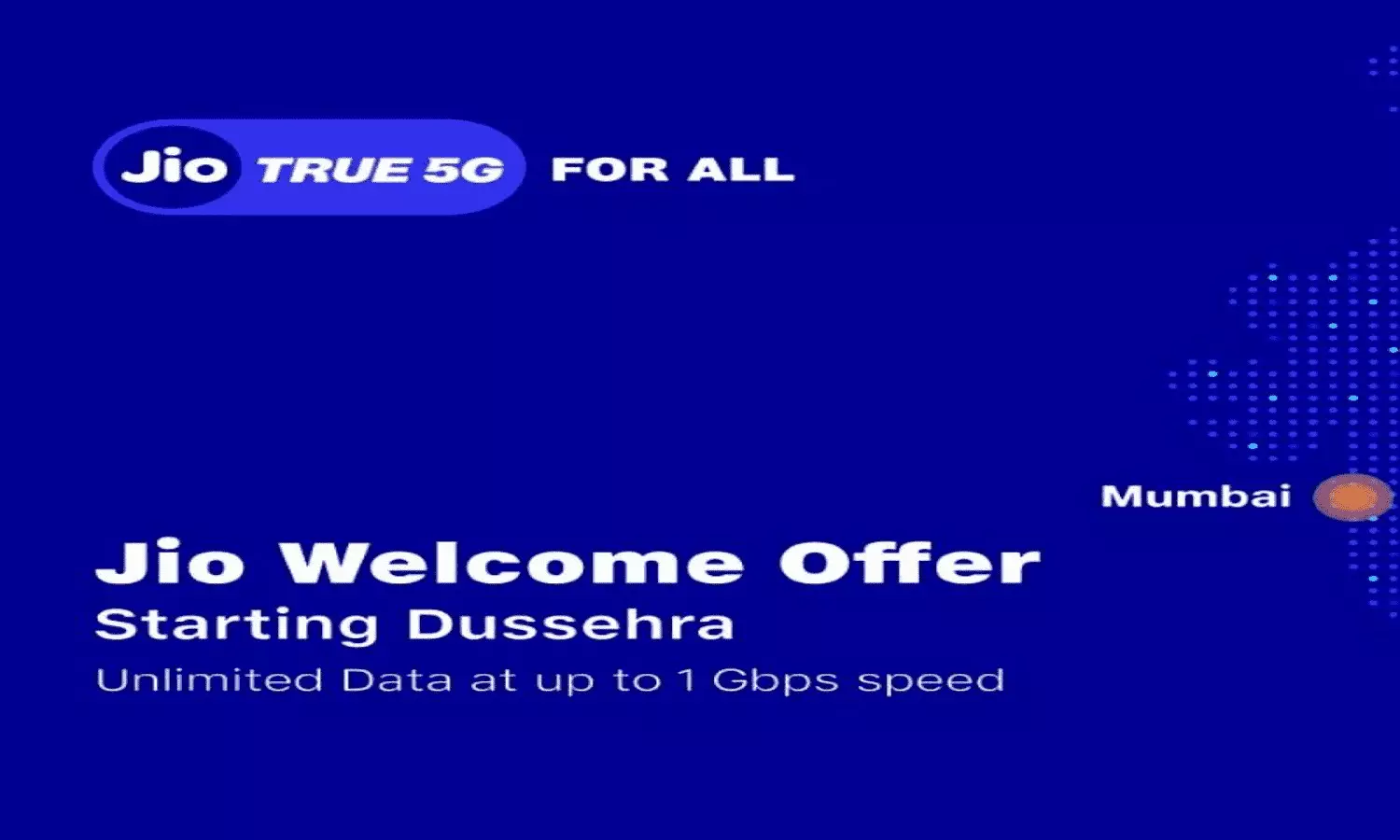 Reliance Jio 5G Welcome Offer