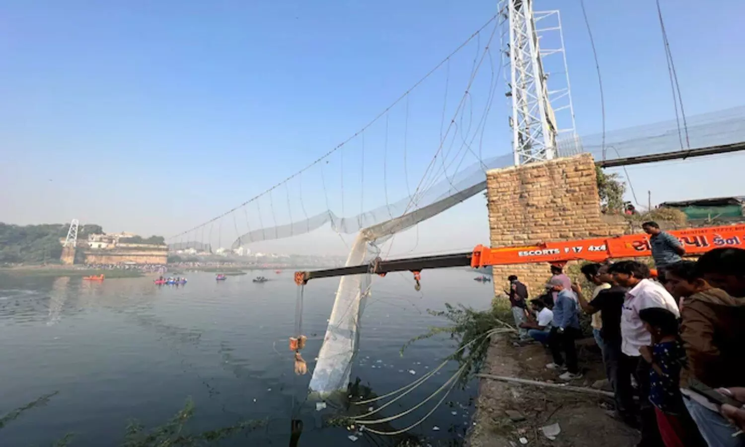 gujarat Morbi Bridge collapse