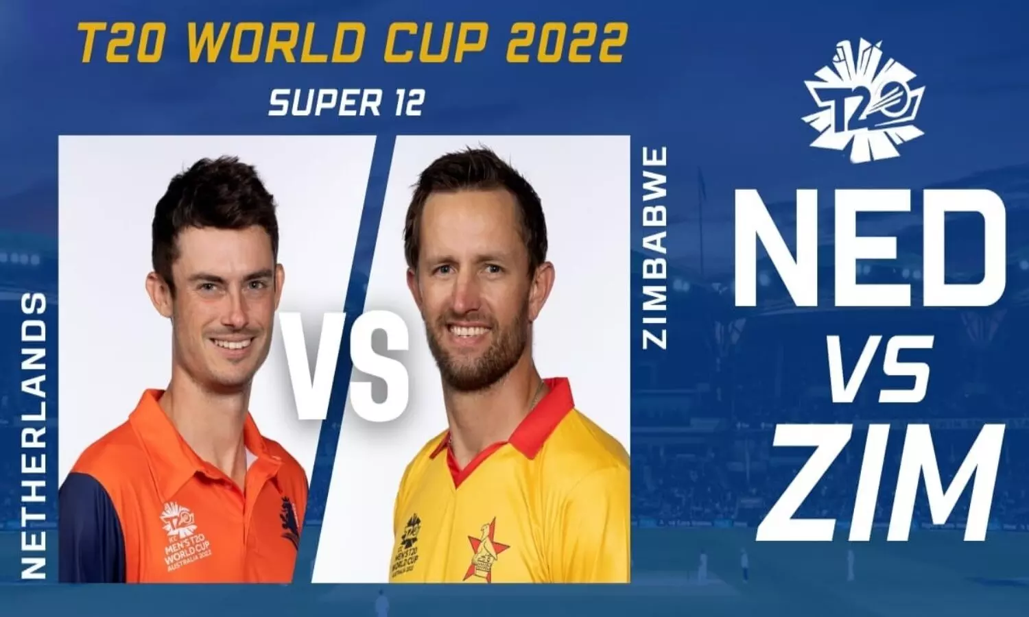 T20 World Cup 2022 ZIM vs NED Match