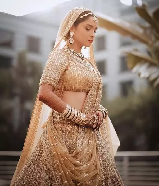 Ankita Lokhande Wedding Look