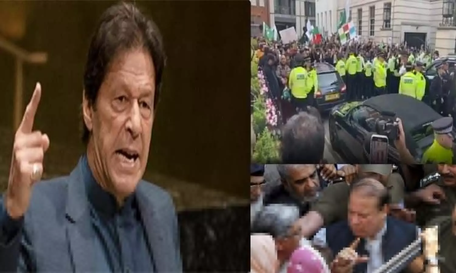 Supporters uncontrollable after attack on Imran Khan, protested outside Nawaz Sharifs house