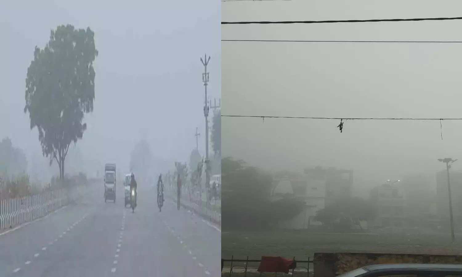 Haze in Lucknow