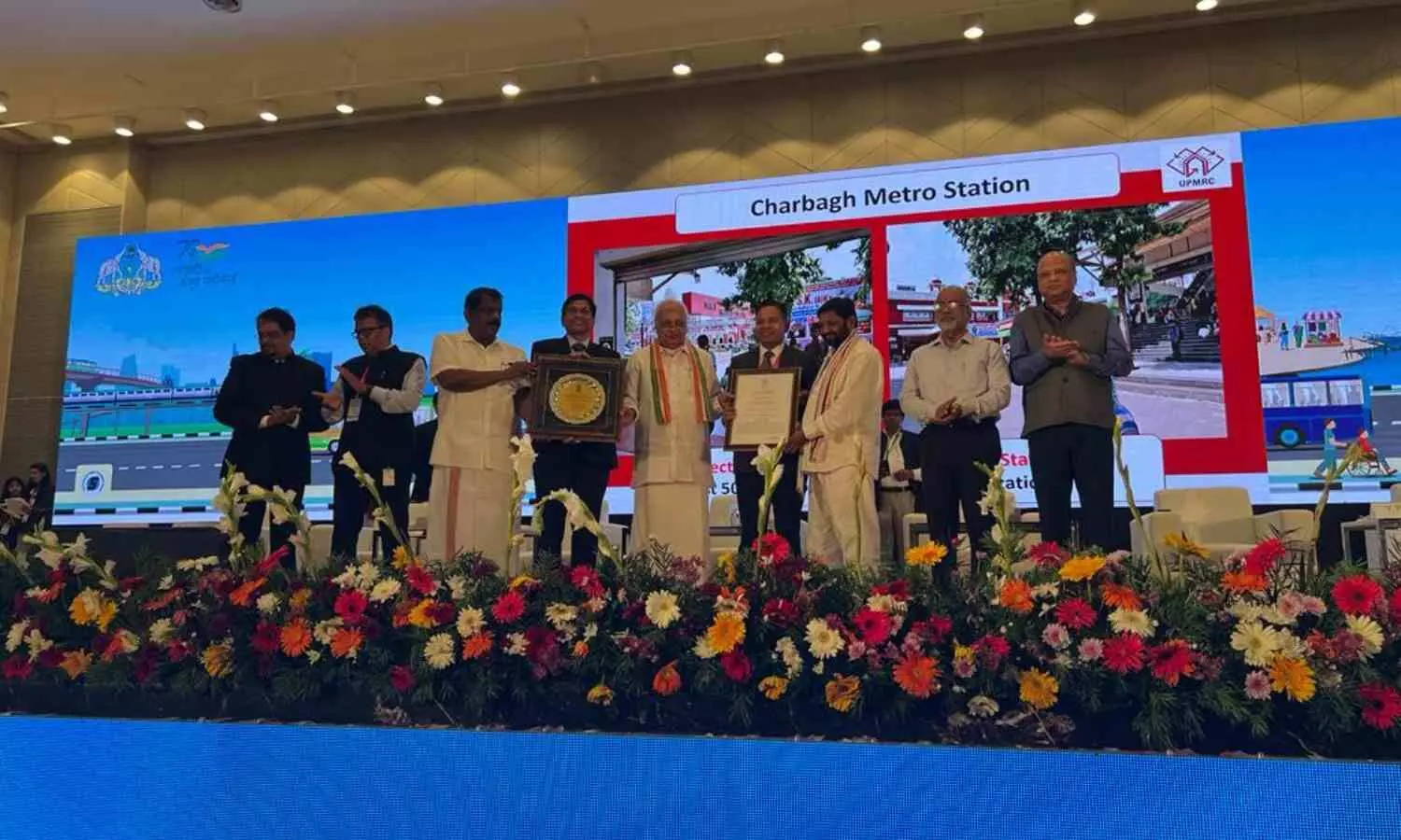 Lucknow Metro Wins UMI Award for Excellence in Multi Modal Connectivity and Urban Transport In Kochi