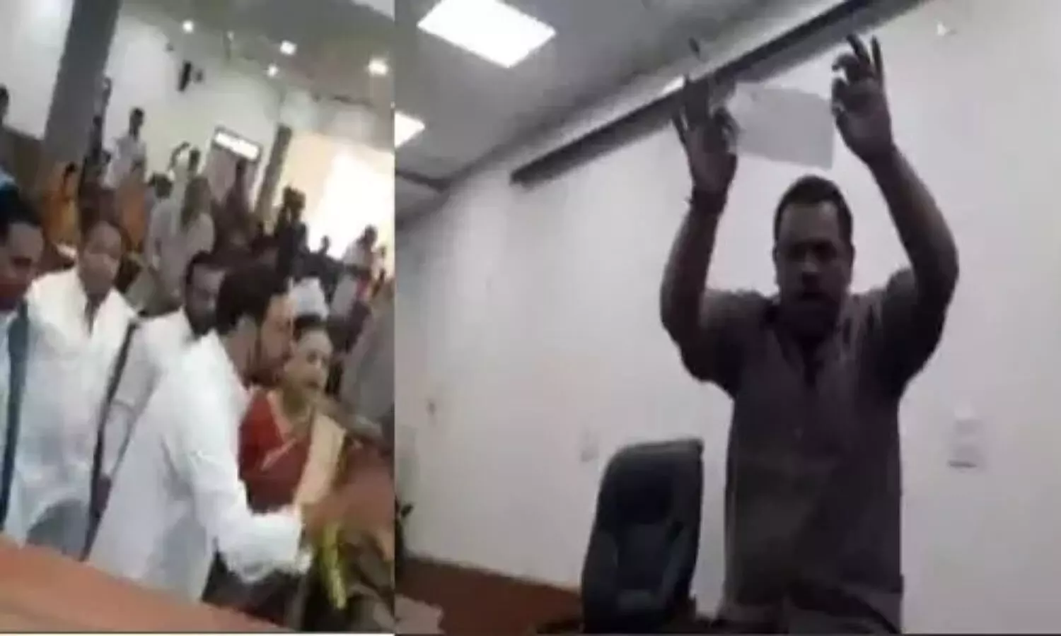 MP news in Municipal Corporation Council meeting ruckus Action had stopped