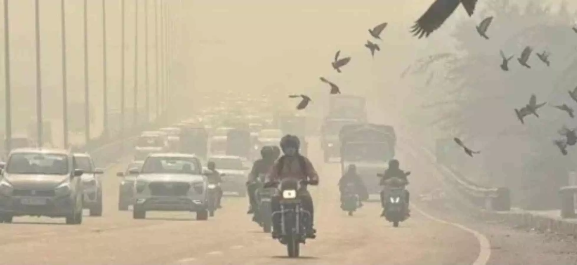 pollution in uttar pradesh aqi air pollution poor category lucknow ghaziabad hapur bulandshahr