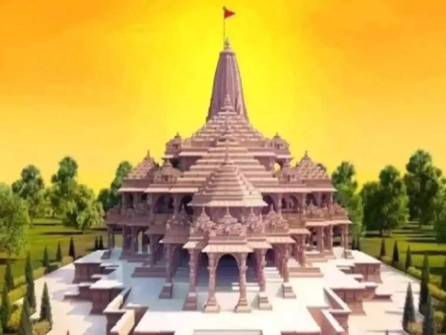 ayodhya news janmabhoomi path build one lakh devotees will able to visit ramlala darshan