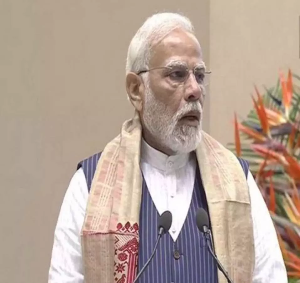 pm modi in 400th birth anniversary of lachit borphukan says we are taught history written as conspiracy