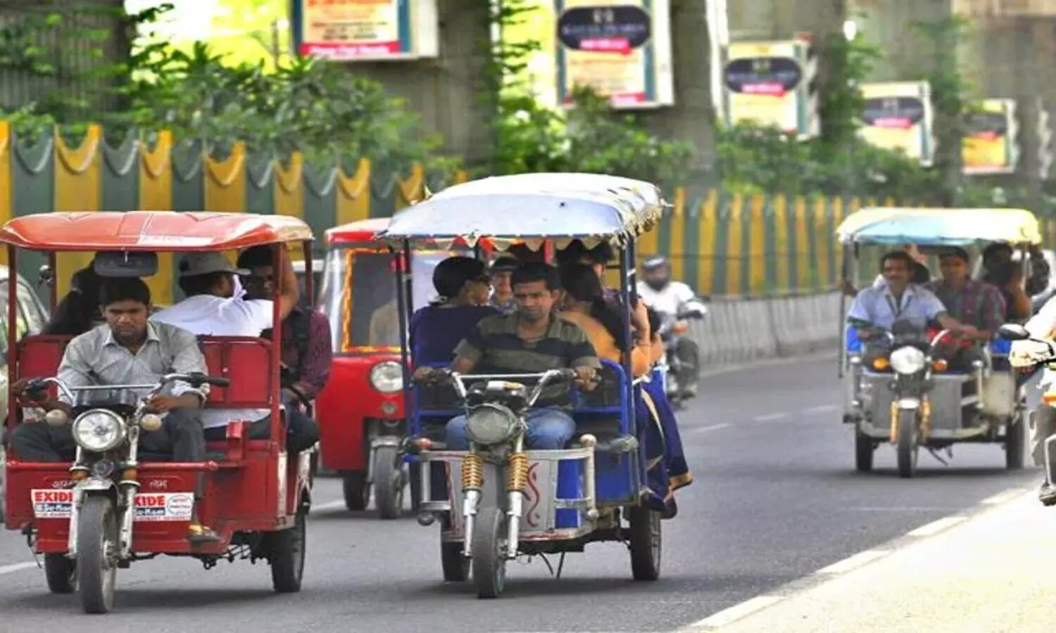 E-Rickshaws in UP
