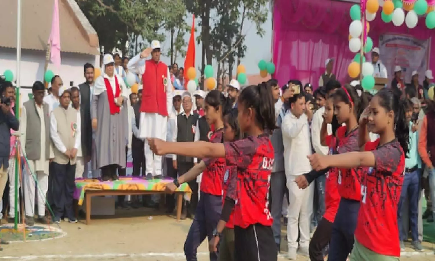 MP, MLA inaugurated the 29th District Secondary School Athletics Competition in Siddharthnagar